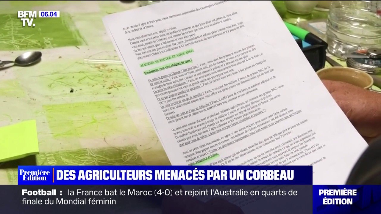 Des agriculteurs visés par des mystérieuses lettres anonymes