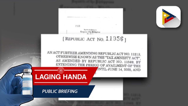 Panukalang Estate Tax Amnesty Extension, isa nang ganap na batas