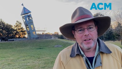 Tim The Yowie Man searches for Canberra’s own leaning tower