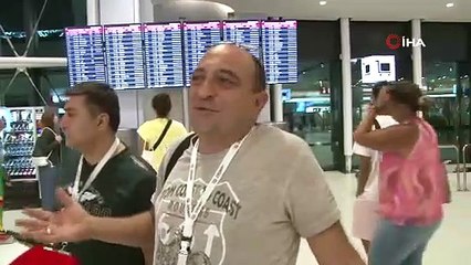 Nijer’deki Türk vatandaşları özel seferle İstanbul’a geldi