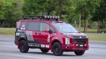 The all-new Mitsubishi Triton AXCR and Delica Driving Video