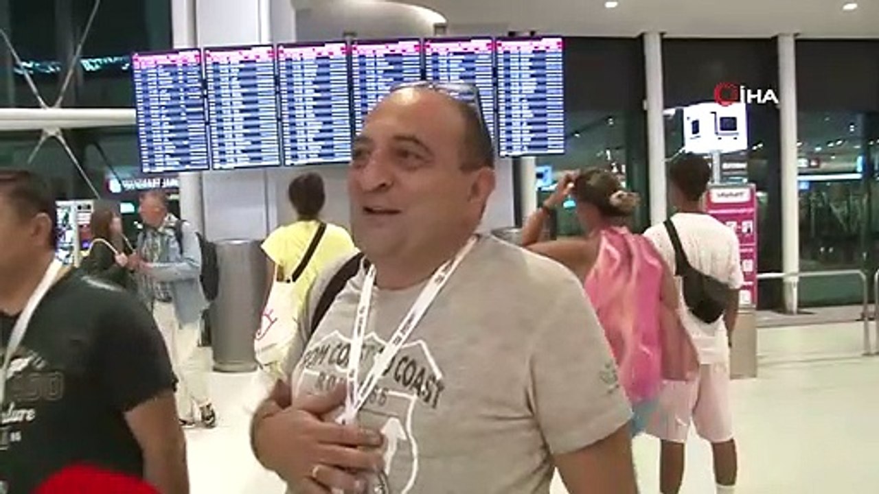 Les citoyens turcs bloqués au Niger sont retournés en Turquie avec une expédition spéciale