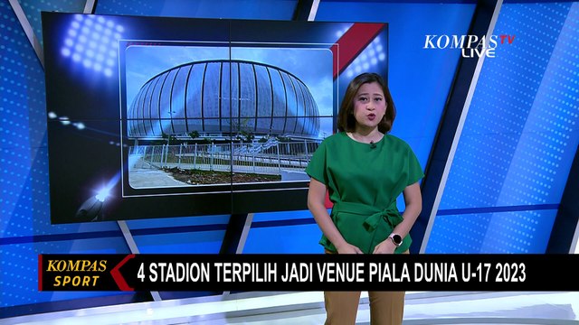 JIS, Si Jalak Harupat, Manahan dan Gelora Bung Tomo jadi 4 Venue Pilihan FIFA untuk Piala Dunia U-17