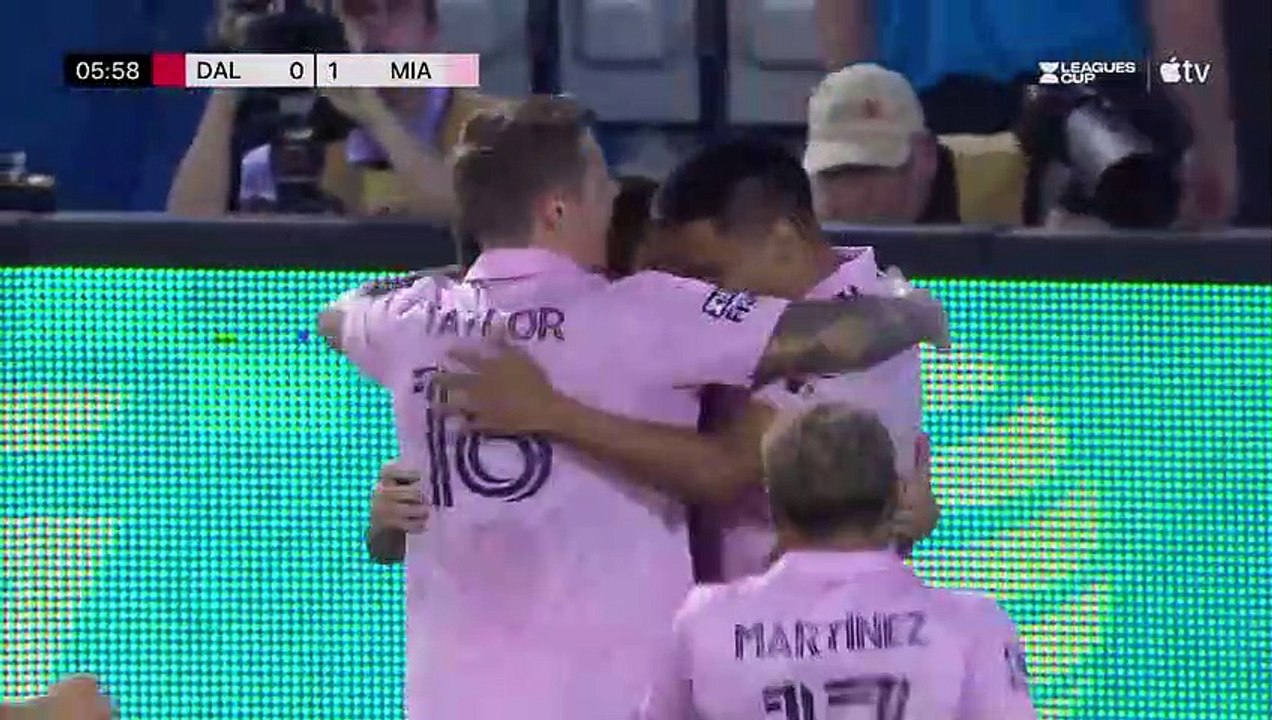 Inter Miami CF vs FC Dallas  Leagues Cup Highlights August 6 2023 Lionel Messi 2 Goals