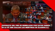 ¡VEAN! ¡dipugato del PRD es humillado por datos duros de la 4T que callan las mentiras del Sr. X.!