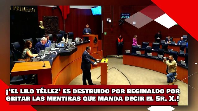 ¡VEAN! ¡el Lilo Téllez es destruido por Reginaldo por gritar las mentiras que manda decir el Sr. X.!