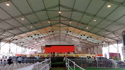 राहुल गांधी को लेकर लोगों में उत्साह, सभा स्थल पर पहुंचने लगे लोग, देखें वीडियो