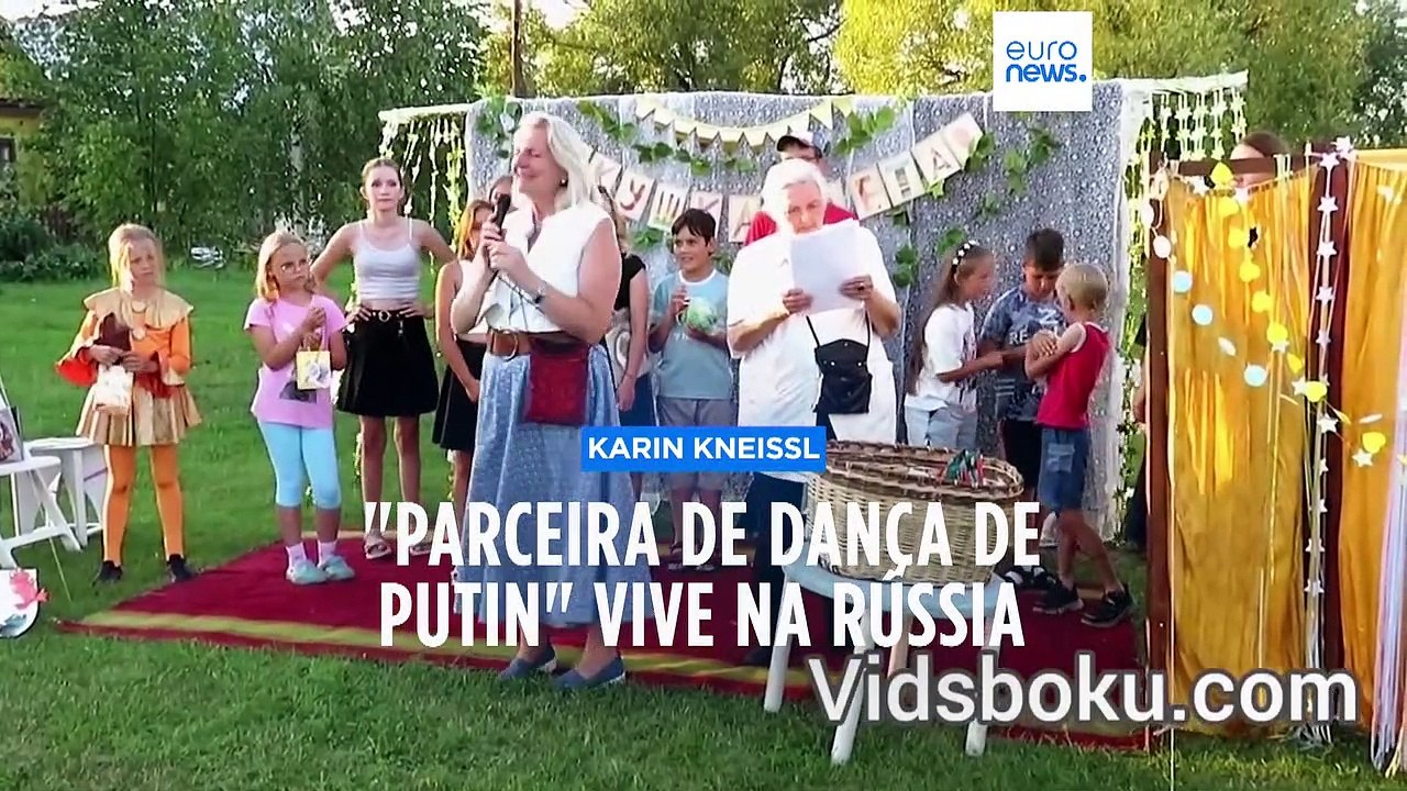 Ex-ministra dos Negócios Estrangeiros da Áustria e "parceira de dança de Putin" vive na Rússia