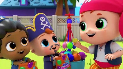 Water Balloon Challenge  Little Angel Kids Songs & Nursery Rhymes