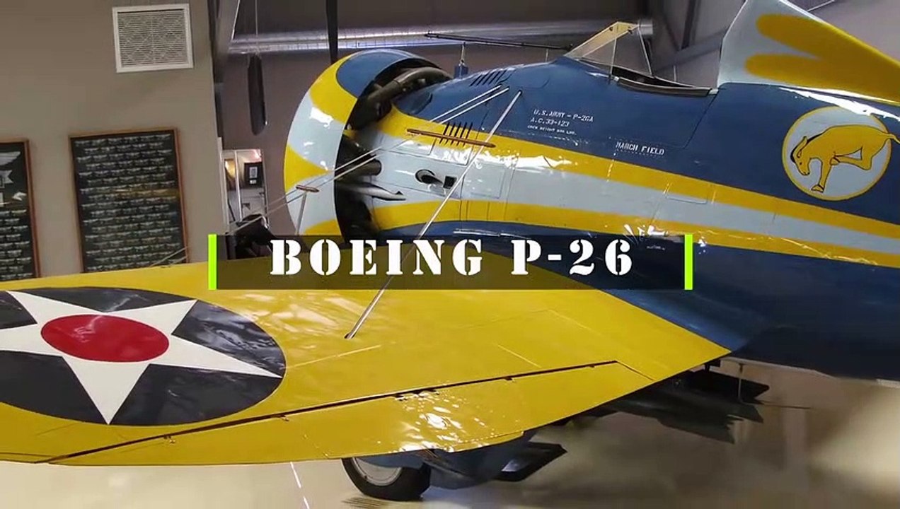 Boeing P 26 monoplane - HD