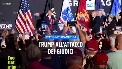 Trump, l'attacco ai giudici nella prima manifestazione dopo l'incriminazione