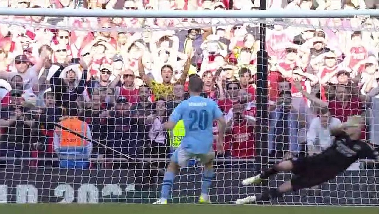 Arsenal vs Manchester City (1-1, 4-1 pens) PENALTIES Community Shield winners 2023