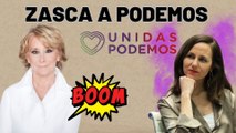 Esperanza Aguirre deja en ridículo a Podemos tras las declaraciones de Ione Belarra sobre los ERE