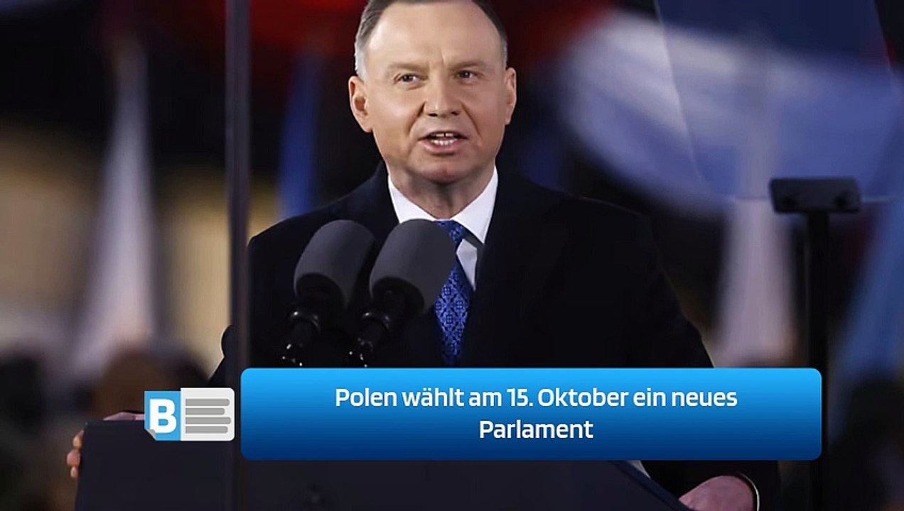 Polen wählt am 15. Oktober ein neues Parlament