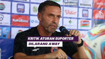 Thomas Doll Pertanyakan Aturan Larangan Suporter Away di Liga 1 2023/2024