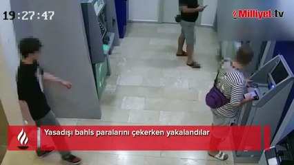 İstanbul'da yasadışı bahis operasyonu! Paraları çekerken yakalandılar