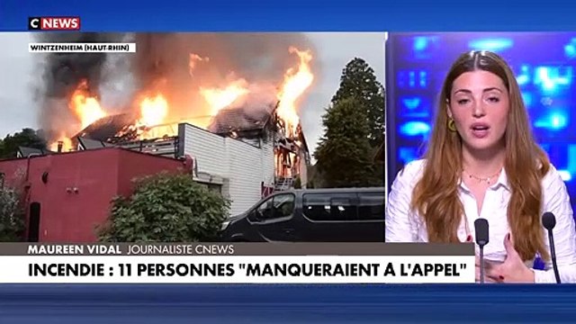 Incendie dans un gîte pour handicapés près de Colmar: Au moins onze personnes manquent à l'appel - 1 personne en urgence relative évacuée vers l’hôpital - Plusieurs victimes seraient à déplorer (Gérald Darmanin)