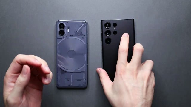 Samsung Galaxy S23 Ultra Unboxing vs Nothing Phone 2