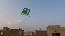 14 August Pakistan Flag kite making & Kite Flying At home