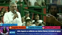 Adán Augusto se solidariza con Andrea Chávez por los constantes ataques mediáticos de la oposición