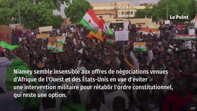 Niger : Niamey refuse les négociations en vue d’éviter une intervention militaire