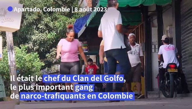 Des Colombiens réagissent à la condamnation aux Etats-Unis du baron de la drogue Otoniel