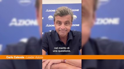 Calenda "Sul salario minimo la politica si misuri con la realtà"