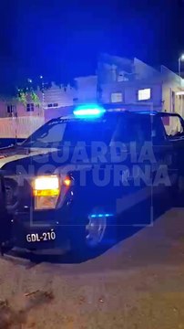 #Preliminar Sus habilidades de ninja no fueron suficientes para evitar ser detenido, portaba chacos y varias dosis de medicamentos psicotrópicos #GuardiaNocturna