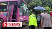 Scout jamboree evacuees' bus crashes in South Korea