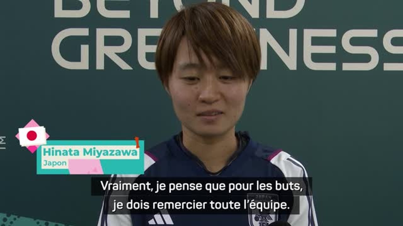 Japon - Miyazawa, en tête du classement des buteuses, remercie ses coéquipières