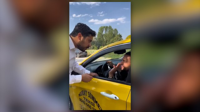 Sosyal medya yayıncısı Muhammed Nuh Nahya bu sefer de Erdoğan olup İstanbul'da taksi aradı