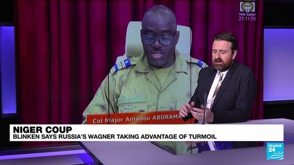 Niger coup: Blinken says Russia's Wagner taking advantage of turmoil