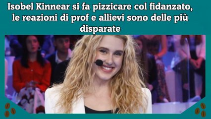 Isobel Kinnear si fa pizzicare col fidanzato, le reazioni di prof e allievi sono delle più disparate