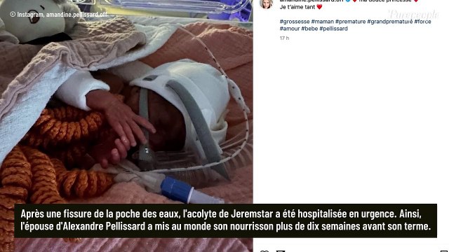 On va y faire face... : Amandine Pellissard angoissée pour sa fille grande prématurée Maéna, victime de complications