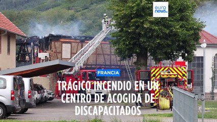 Francia | Nueve muertos tras un incendio en un albergue para discapacitados en Alsacia