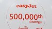 Celebrating 500,000 passengers with easyJet