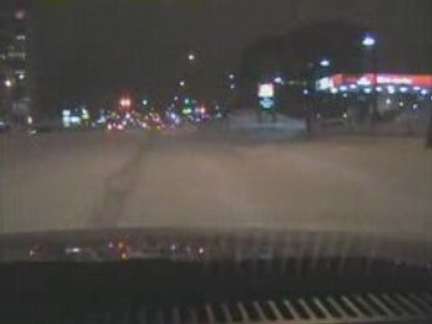 Quebec 2008-Traversee du Boulevard Laurier sous la neige