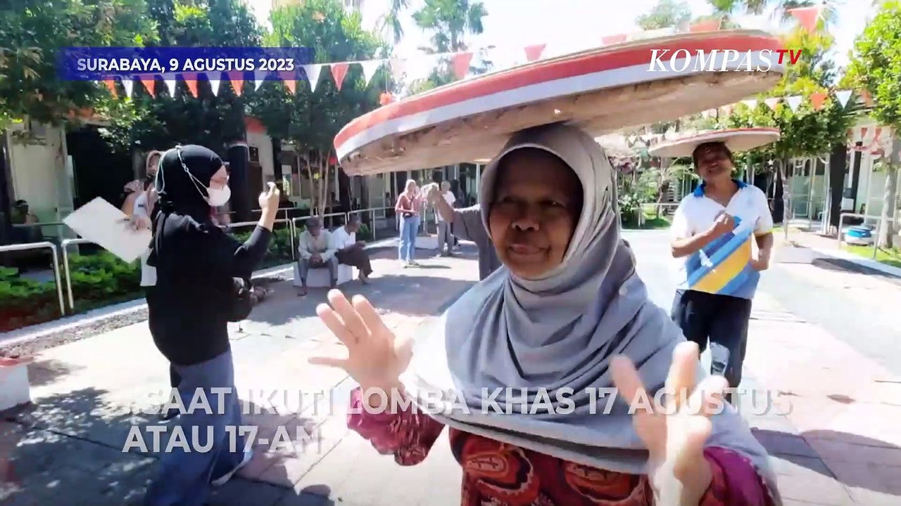 Full Senyum! Para Lansia Antusias Lomba Ala 17an di Panti Jompo