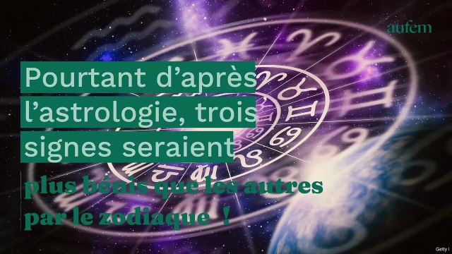 Astro : ces trois signes du zodiaque sont les plus chanceux (ils ont une bonne étoile !)