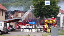 Onze corpos encontrados após incêndio no leste de França