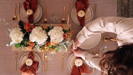 THANKSGIVING & CHRISTMAS TABLE SETTING IDEAS | HOME HACKS & REMEDIES