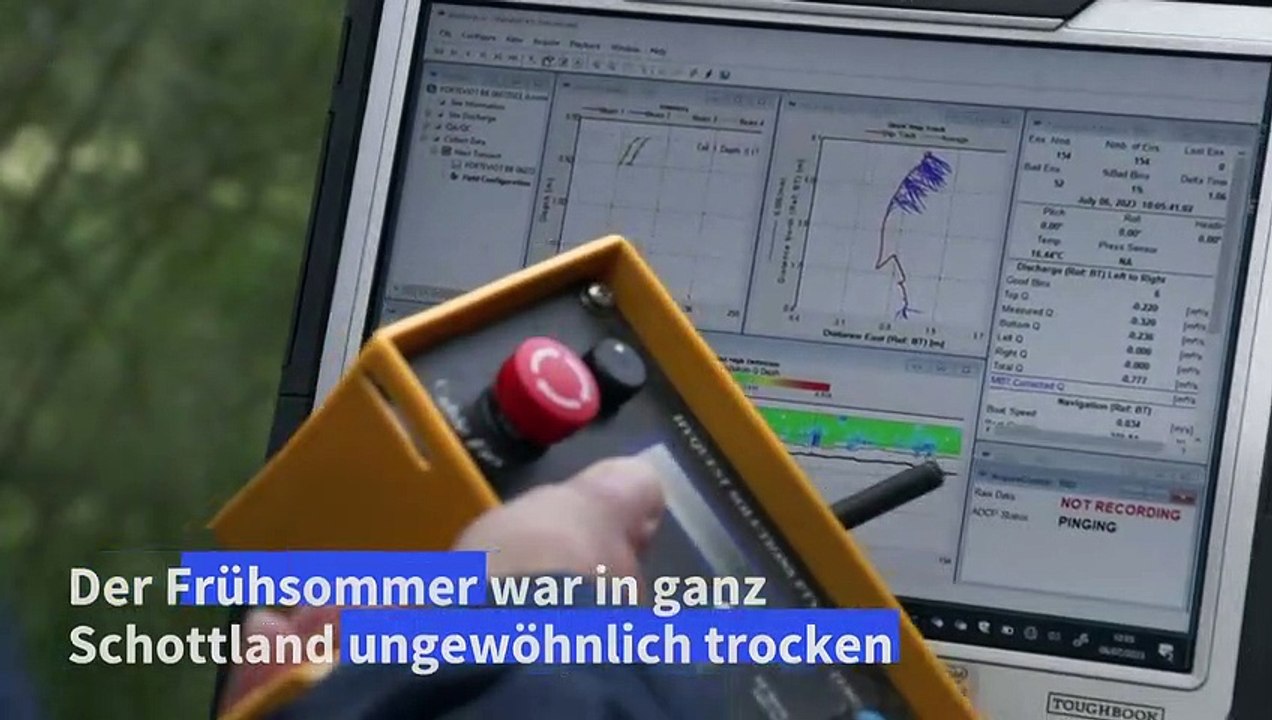 Fischsterben und sinkende Pegel: Klimawandel sorgt Schotten