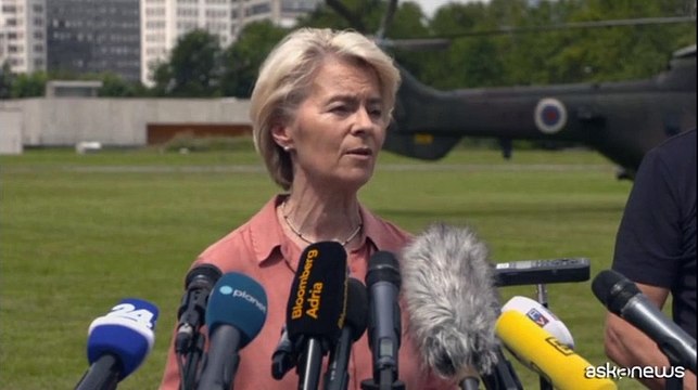Von der Leyen in Slovenia dopo le inondazioni: Ue al vostro fianco