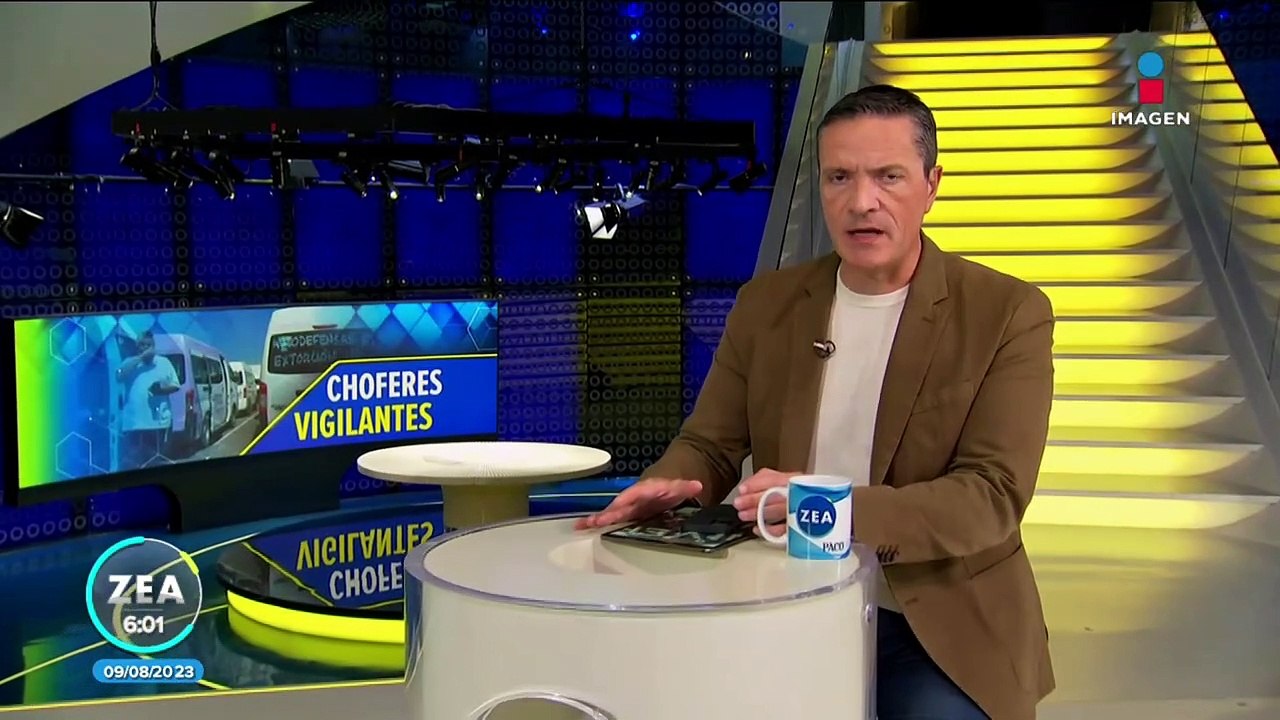 Autodefensas del transporte público recorren Tecámac