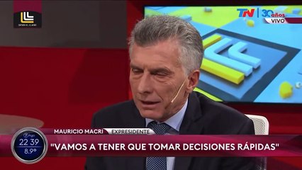 Mauricio Macri: “El Fondo va a tener que colaborar”
