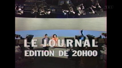 Évolution des génériques du Journal de la Cinq