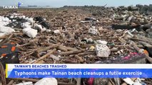 Typhoons Hinder South Taiwan's Coastal Cleanup Efforts