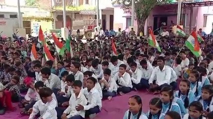 मनासा: मेरा माटी मेरा देश अभियान के तहत पंचायत परिसर मे कार्य्रकम आयोजित