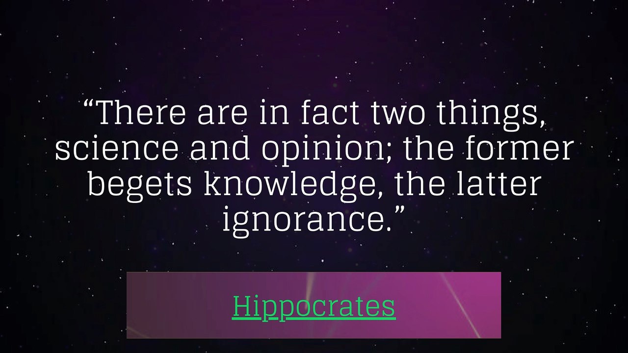 Hippocrates: Healing Wisdom and Inspirational Quotes