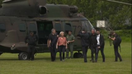 Von der Leyen in Slovenia dopo le inondazioni: "Ue al vostro fianco"